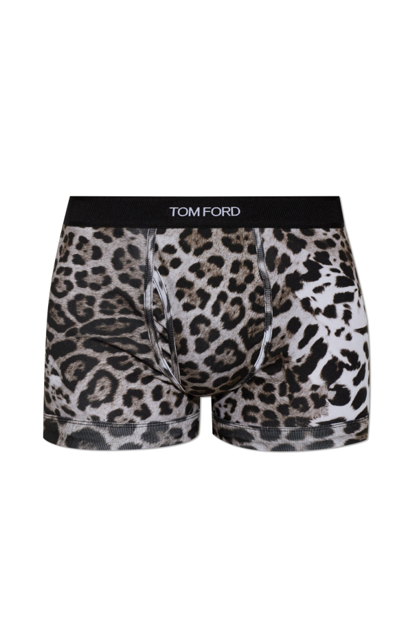 Cotton boxers with animal motif od Tom Ford