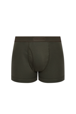 Cotton boxers with logo