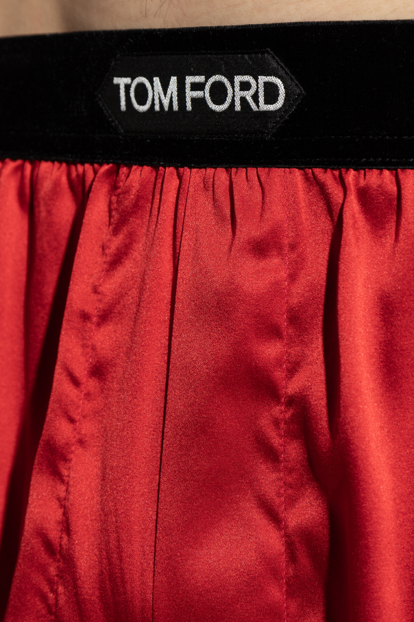 Tom Ford Shorts de lencería de seda