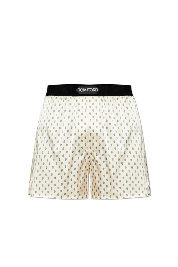 Silk boxers with logo od Tom Ford
