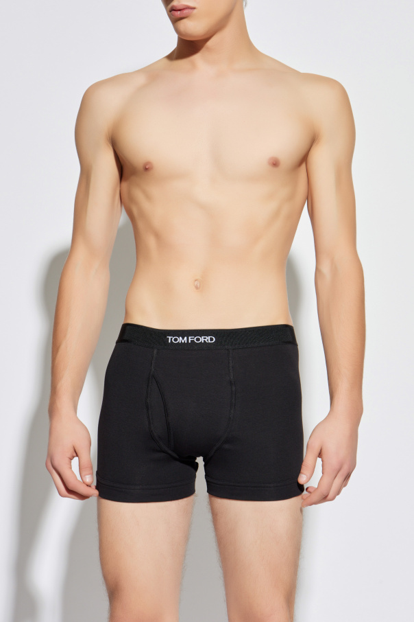 Tom Ford Doppelpack Baumwoll-Boxershorts