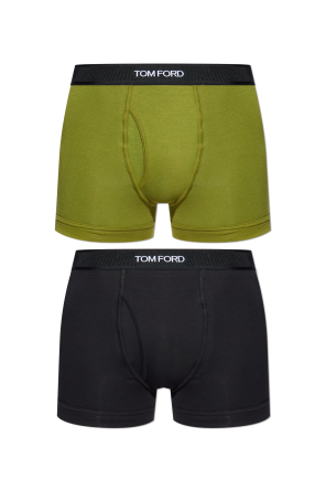 Two-pack of cotton boxer shorts