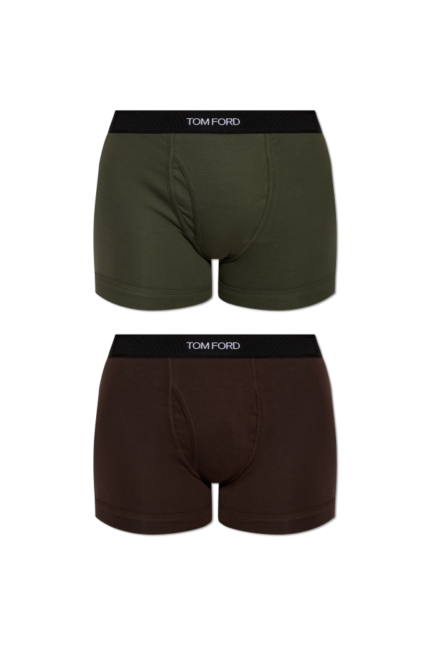 2-pack of cotton boxers with logo od Tom Ford
