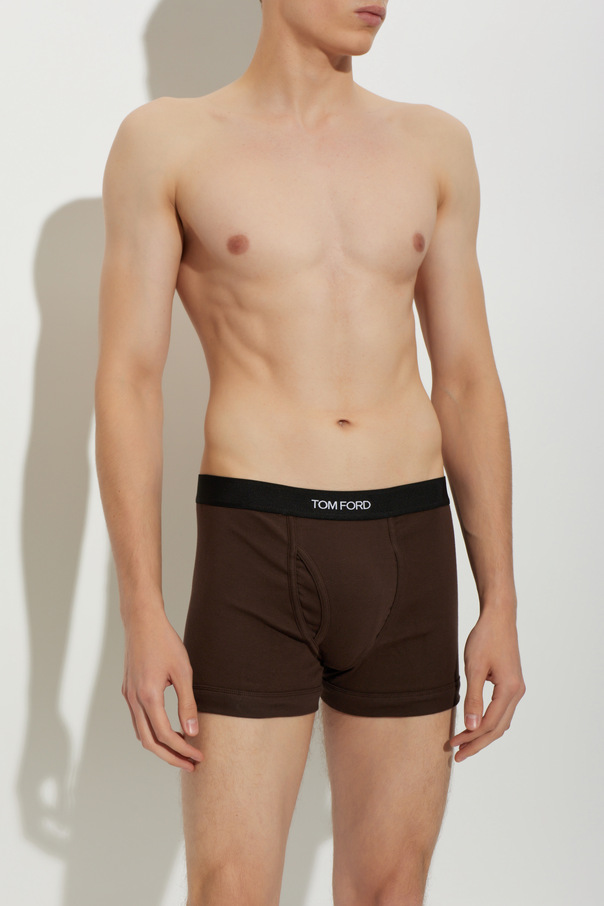 Tom Ford Pack doble de calzoncillos boxer con logo