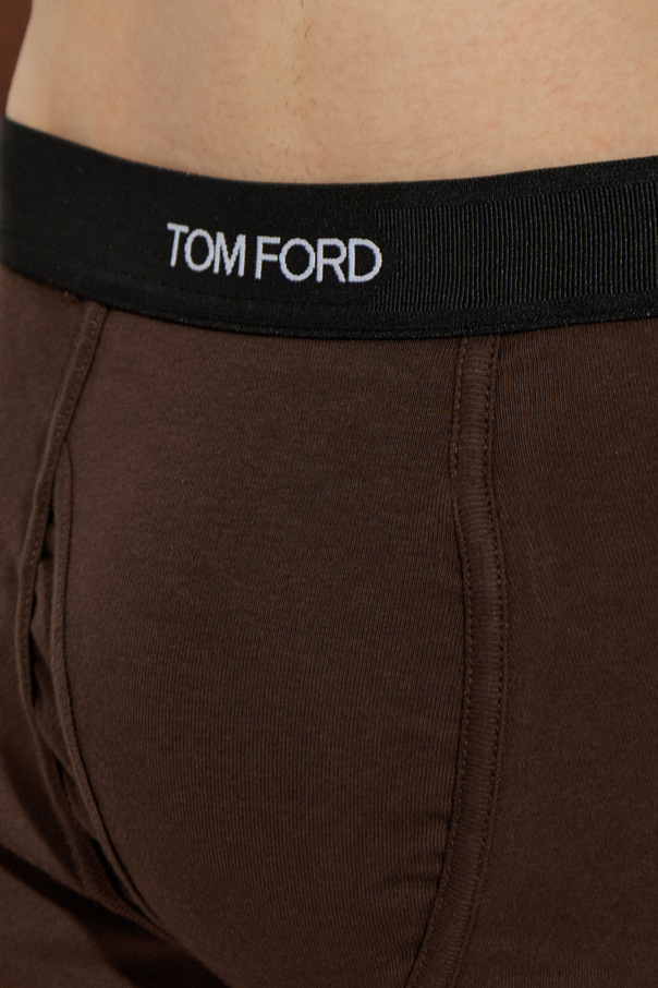 Tom Ford Pack doble de calzoncillos boxer con logo