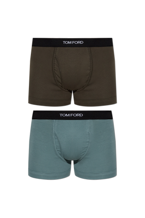 Two-pack of boxers with logo