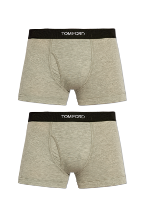 Two-pack of boxers with logo