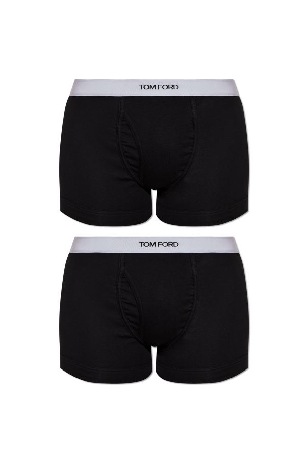 2-pack of cotton boxers with logo od Tom Ford