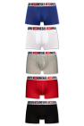 Diesel MULTICOLOUR Five-pack of boxer shorts ‘UMBX-DAMIENFIVEPACK’