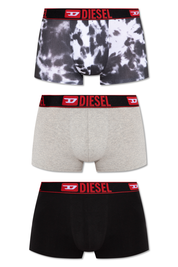 Diesel ‘UMBX-DAMIENTHREEPACK’ boxers three-pack