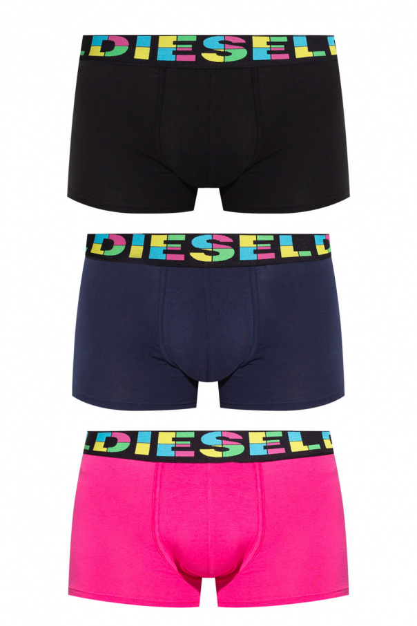 Diesel Branded boxers three-pack