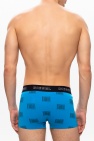 Diesel MULTICOLOUR Branded boxers three-pack