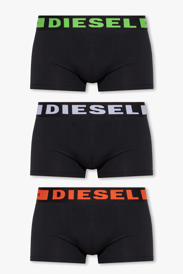 Diesel Boxers three-pack with logo
