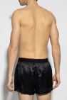 Diesel BLACK ‘UUBX-STARK-EL’ silk boxers