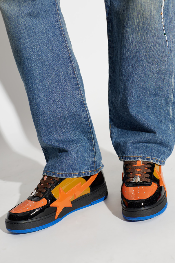 A BATHING APE® Sports shoes with logo