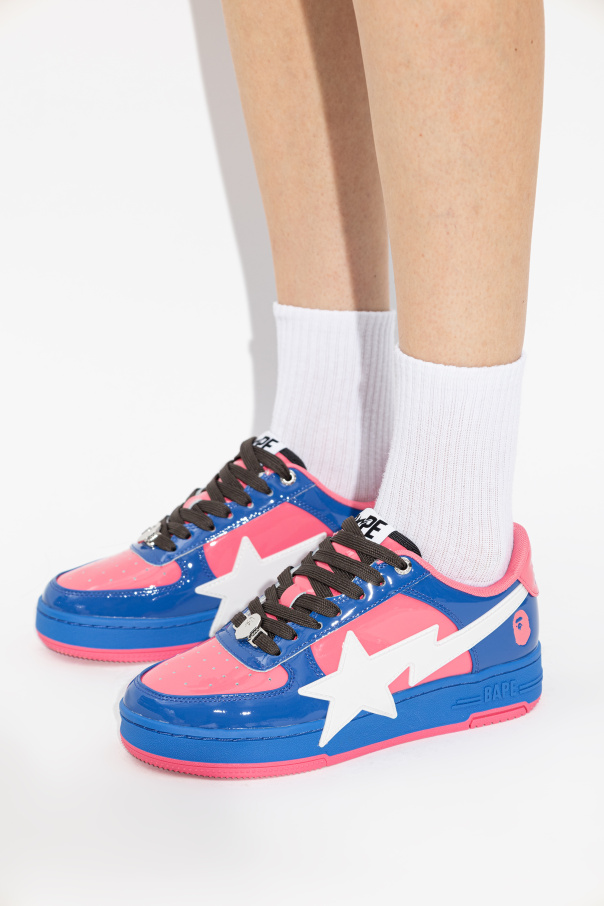 A BATHING APE® Sports shoes with logo