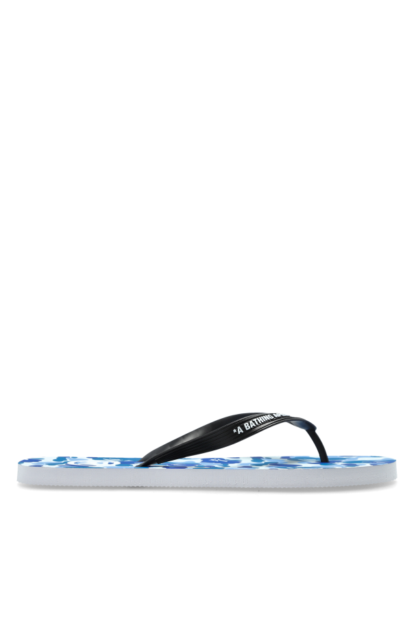 Camouflage motif slides od A BATHING APE®