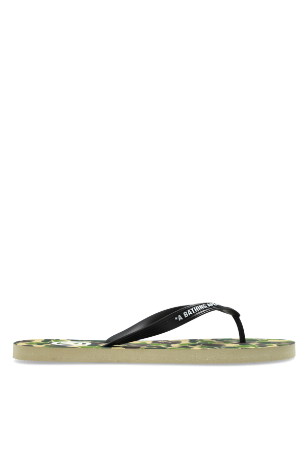 Camo motif slides od A BATHING APE®