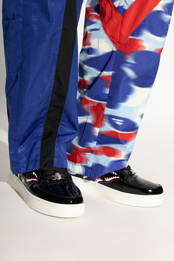 A BATHING APE® Sports shoes with logo