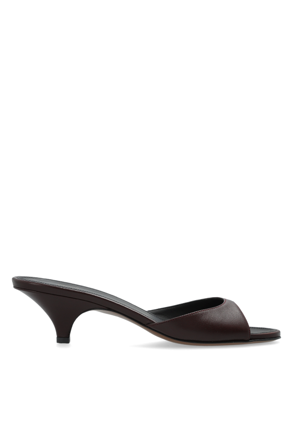 Heeled mules 