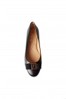 salvatore Beige Ferragamo ‘Varina’ ballet flats