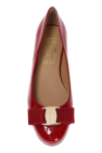 FERRAGAMO RED ‘Varina’ ballet flats