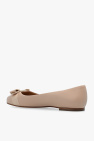 FERRAGAMO beige ‘Varina’ ballet flats