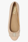 FERRAGAMO beige ‘Varina’ ballet flats