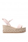 FERRAGAMO PINK ‘Thea’ wedge shoes