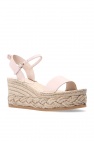 FERRAGAMO PINK ‘Thea’ wedge shoes
