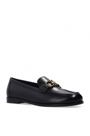 FERRAGAMO ‘Rolo’ leather moccasins