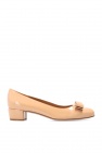 FERRAGAMO beige 'Vara' Pumps