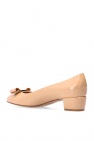 FERRAGAMO beige 'Vara' Pumps