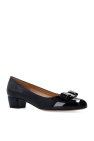 FERRAGAMO BLACK 'Vara' Pumps