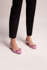 FERRAGAMO PINK ‘Vara’ heeled pumps