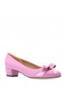 FERRAGAMO PINK ‘Vara’ heeled pumps