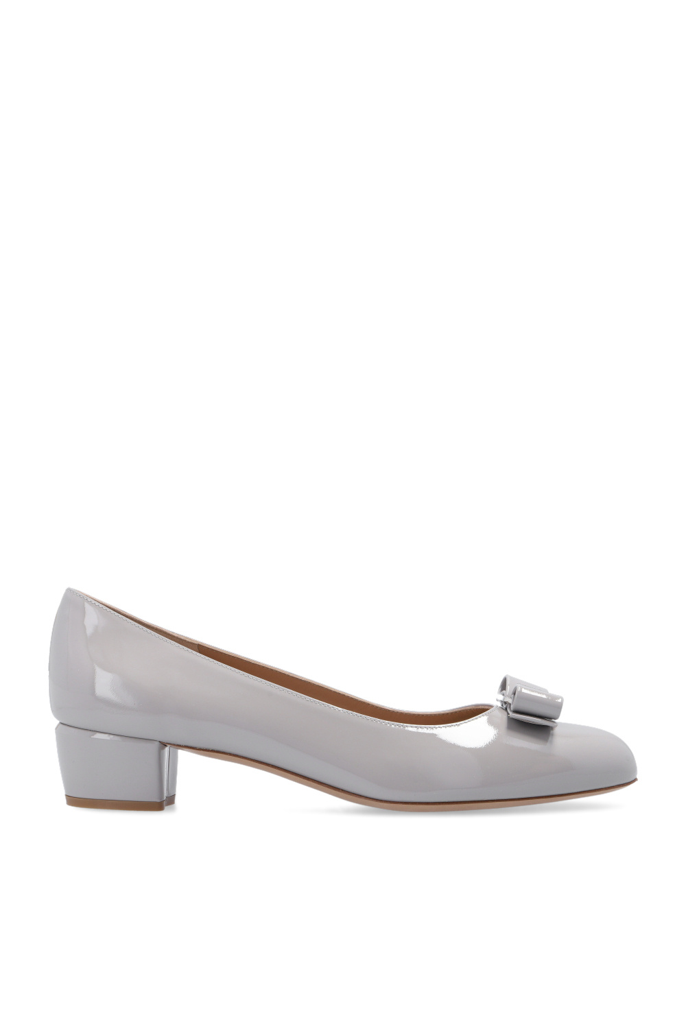 FERRAGAMO ‘Vara’ leather ballet flats