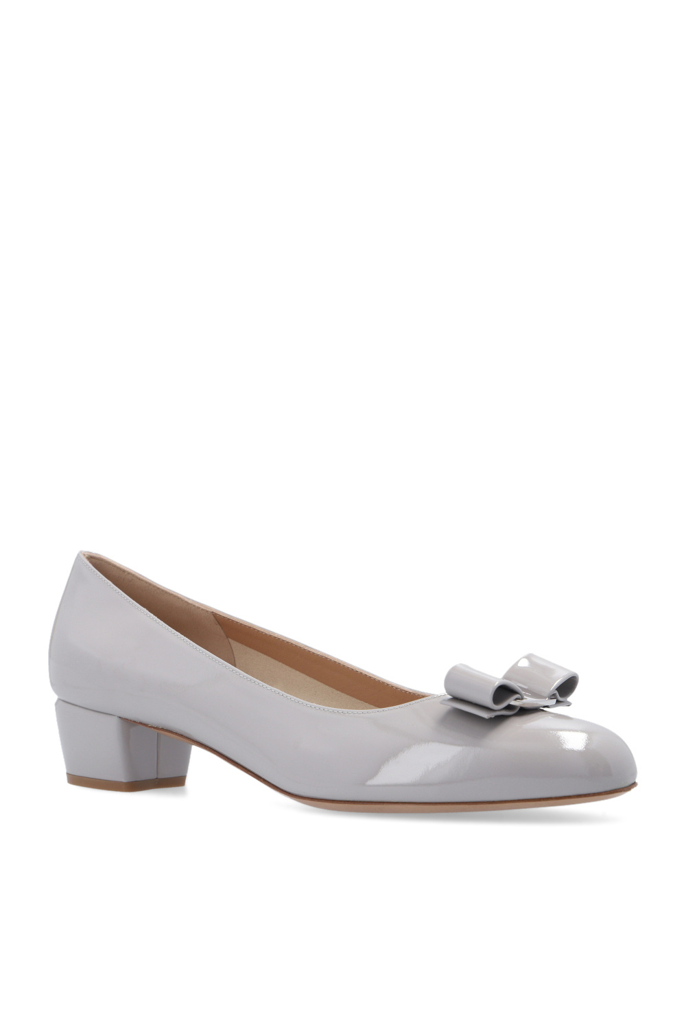 FERRAGAMO ‘Vara’ leather ballet flats