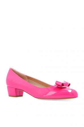 FERRAGAMO ‘Vara’ leather ballet flats