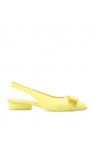 FERRAGAMO YELLOW ‘Viva’ slingback shoes