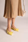FERRAGAMO YELLOW ‘Viva’ slingback shoes