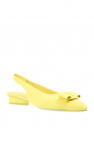 FERRAGAMO YELLOW ‘Viva’ slingback shoes