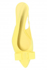 FERRAGAMO YELLOW ‘Viva’ slingback shoes