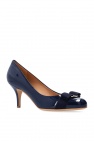 FERRAGAMO NAVY BLUE ‘Carla’ pumps