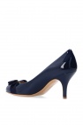 FERRAGAMO NAVY BLUE ‘Carla’ pumps