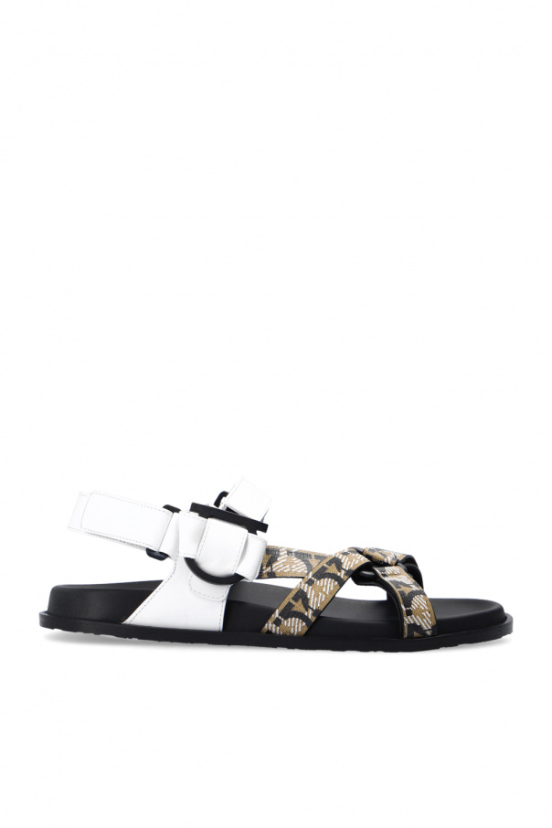 salvatore Sneaker Ferragamo ‘Aja’ sandals with logo