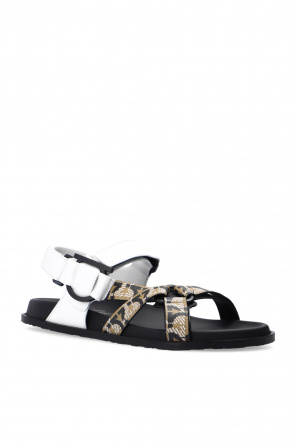 FERRAGAMO ‘Aja’ sandals with logo