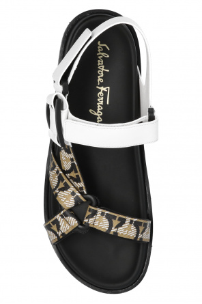 FERRAGAMO ‘Aja’ sandals with logo