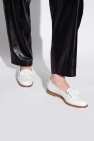 FERRAGAMO WHITE ‘Vivaldo’ moccasins