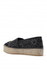 FERRAGAMO BLACK ‘Galore’ espadrilles